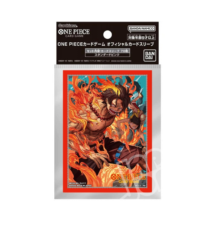 One Piece Card Game Official Sleeves TCG+ Store Edition Vol.5 Portgas D. Ace (70)