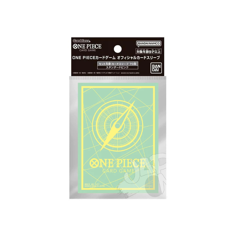 One Piece Card Game Official Sleeves 9 Standard Mint & Lemon (70)